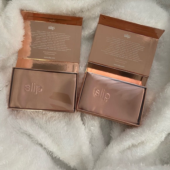 Slip silk pillowcase queen rose gold (2)